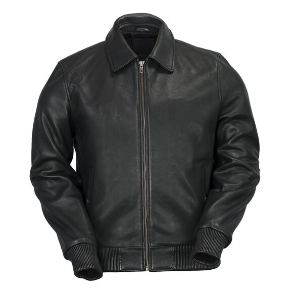 Castor - Mens Fashion Leather Jacket - Picture 5 of 6
